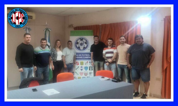 Este jueves asumieron nuevas autoridades en la Liga de Futbol de Paraná Campaña